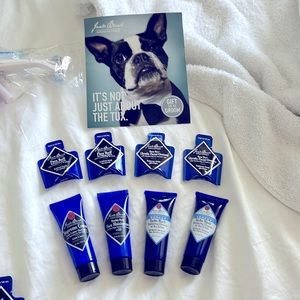 8pc lot Jack Black Face Hair and Body Travel Amenities Kit gift set Bloomingdale